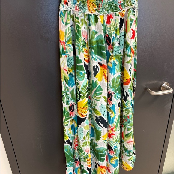 True Destination M EUC shell drawstring floral kulak pants ultra wide - Picture 3 of 13